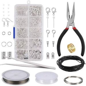 Jewellery Making Set Silver