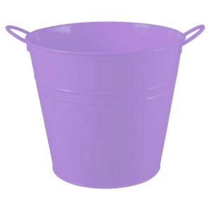 Galvanized Bucket Planter