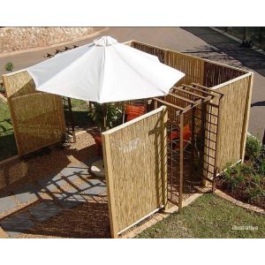 Reed Fence Screening