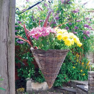 Cone Shaped Hanging Basket