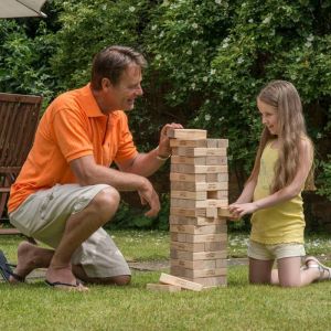 Giant Tumbling Tower Game