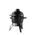 Kamado Classic 13-Inch Ceramic Charcoal Grill – Black back view