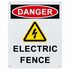Danger Electric Fence Warning Sign