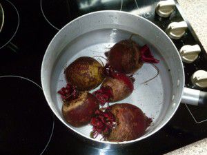 Boiling the Beetroot Boiling the Beetroot